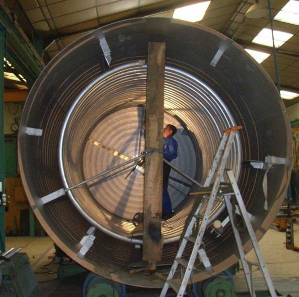 Fond Cladde INOX 316L + Hastelloy C22