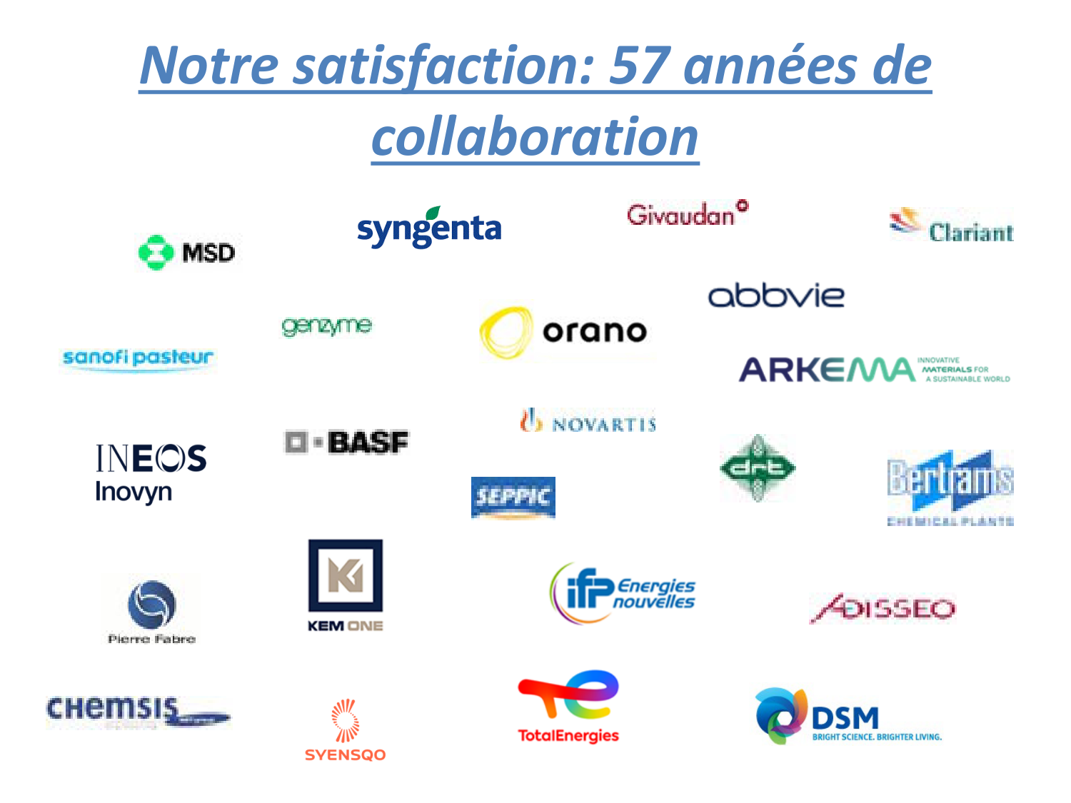 Logos de nos Partenaires